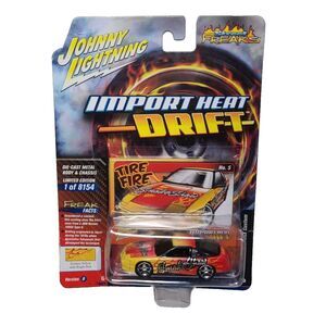 Johnny Lightning Import Heat Drift 1990 Nissan 240SX Custom 1:64 Scale Version B